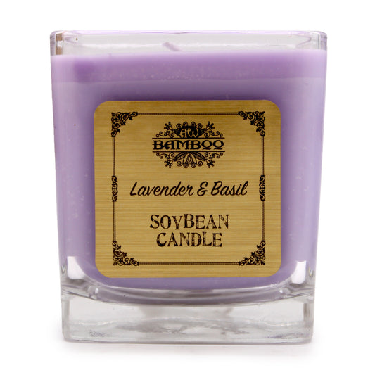 Soybean Candle - Lavender & Basil